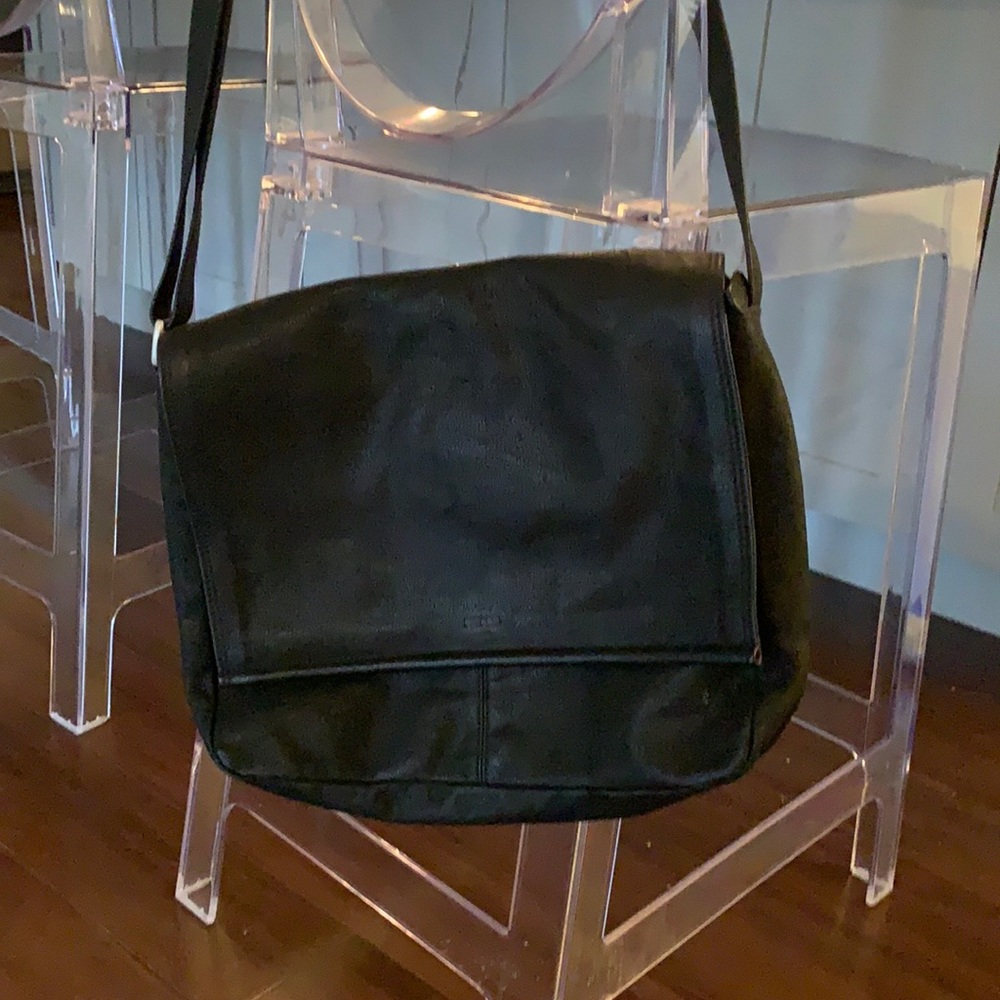Picard (German brand) leather messenger bag!